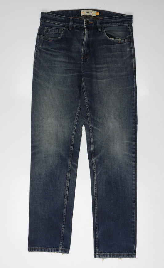 Next Men's Blue Straight Jeans Size 30 Regular