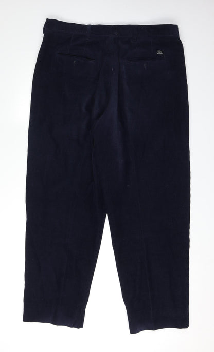 Paganica Men's Blue Corduroy Dress Pants - Size 34