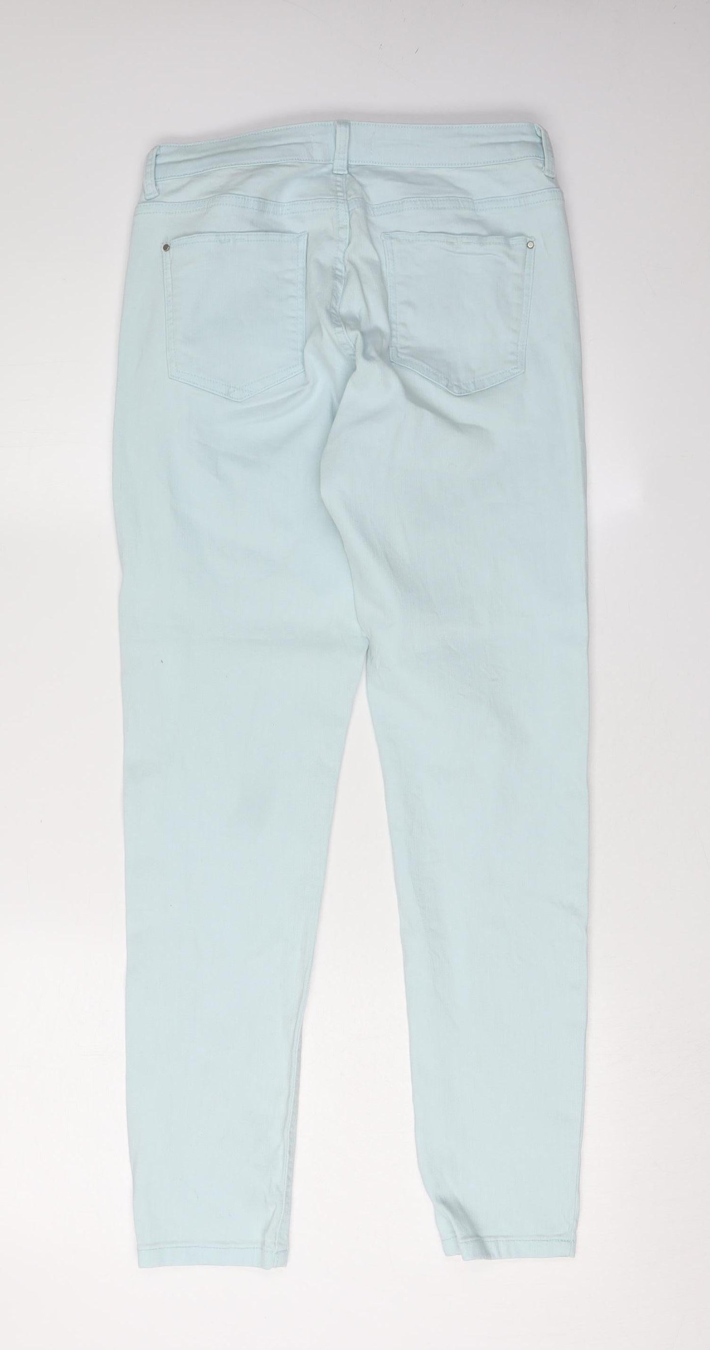 Dorothy Perkins Women's Blue Skinny Jeans Size 10