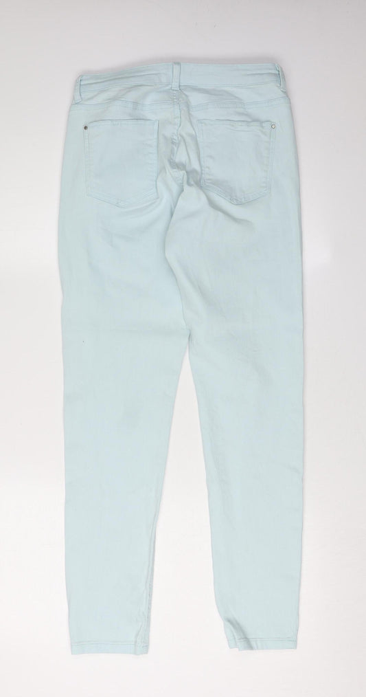 Dorothy Perkins Women's Blue Skinny Jeans Size 10