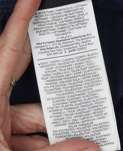 Jordan Men's Blue Jogger Trousers - Size S