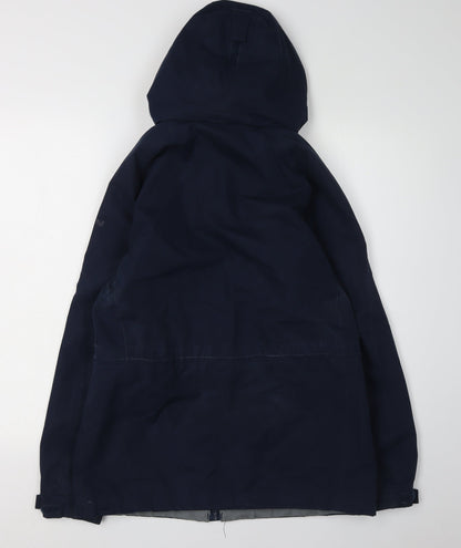 Mens UK Size XS Trespass Blue Rain Coat