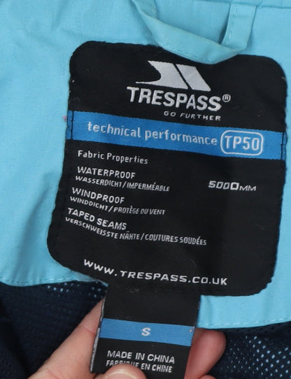 Mens UK Size S Trespass Blue Parka Coat