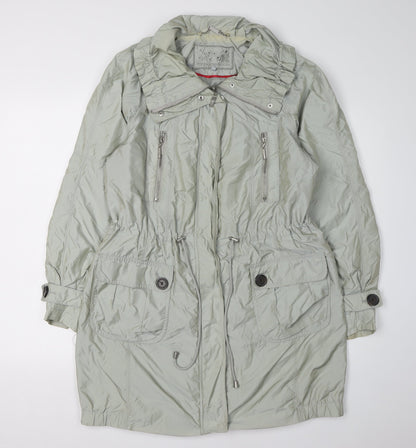 Designers at Debenhams Women's Grey Parka Coat Size 12
