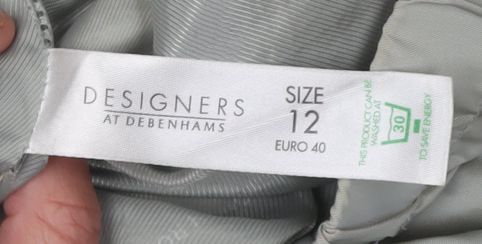 Designers at Debenhams Women's Grey Parka Coat Size 12