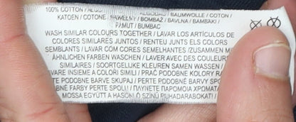 Primark Unisex Black T-Shirt, S, Cotton Crew Neck