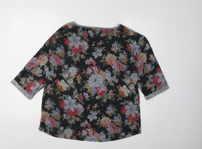 Womens UK Size M Oasis Multicoloured Tunic T-Shirt