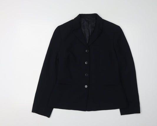Next Women's Black Blazer UK 12 Regular
