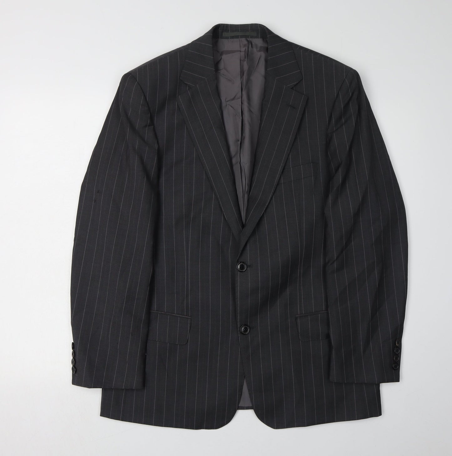 Mens UK Size 38 HUGO BOSS Regular Black Suit Jacket