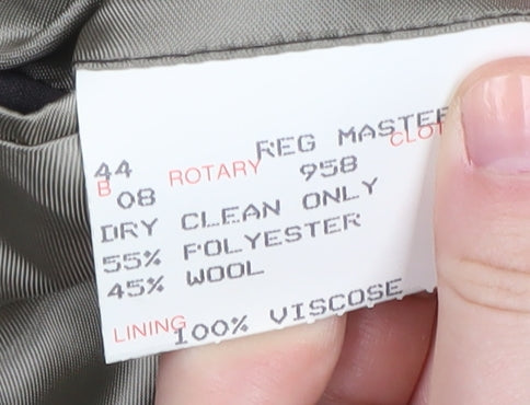 Mens UK Size 44 Magee Regular Grey Suit Jacket