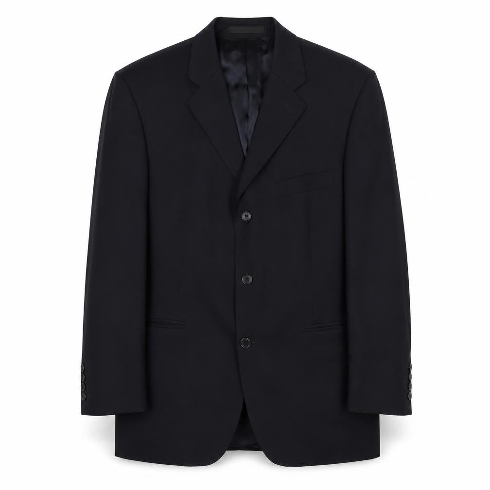 Mens UK Size 40 Pierre Cardin Regular Blue Suit Jacket