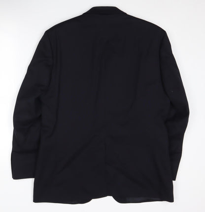 Mens UK Size 40 Pierre Cardin Regular Blue Suit Jacket