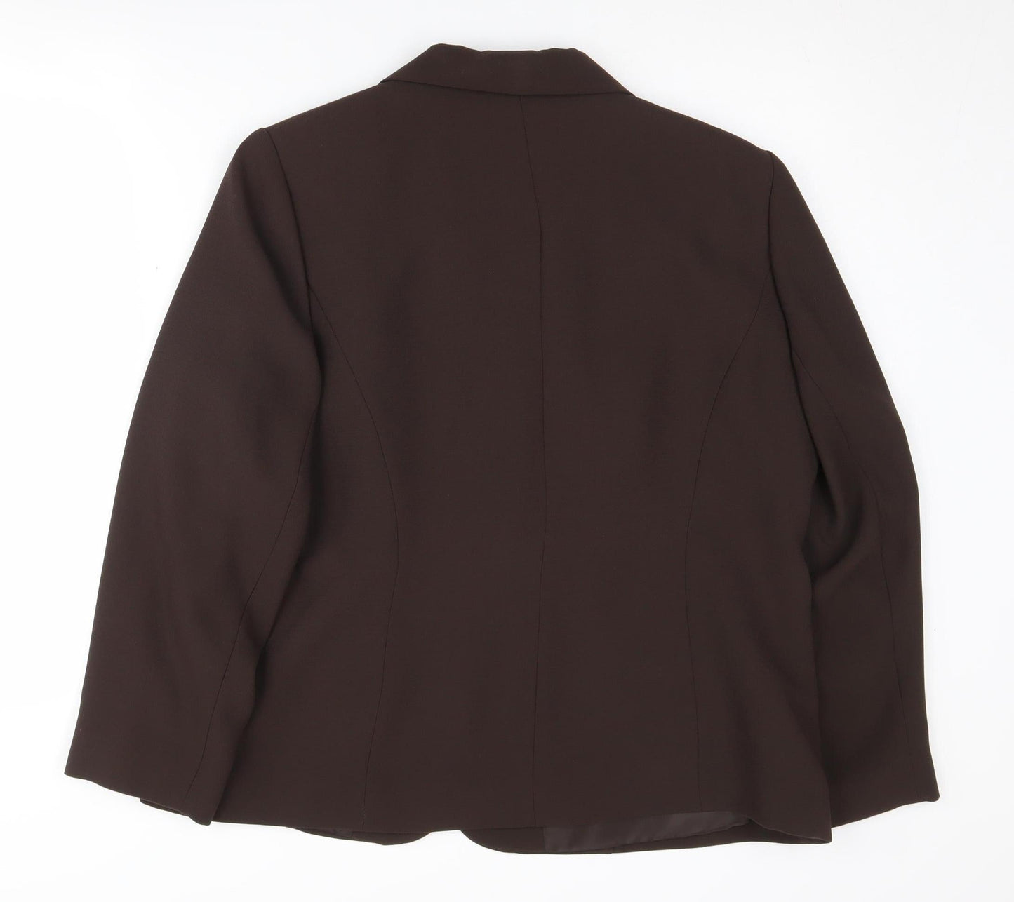 Eastex Women's Brown Blazer Size 16 Classic Business