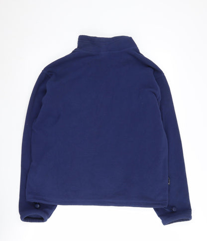 Adidas Women's Blue Fleece Pullover Sweatshirt Size 16