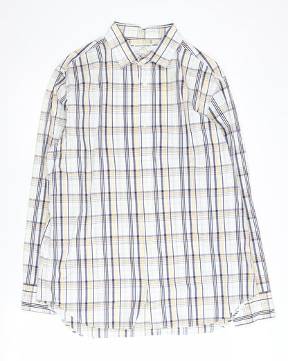 Banana Republic Men's Multicoloured Plaid Shirt L