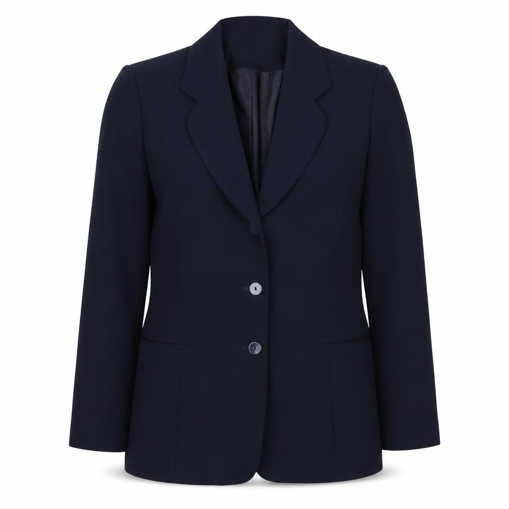 Womens UK Size 14 Eastex Regular Blue Suit Jacket