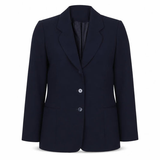 Womens UK Size 14 Eastex Regular Blue Suit Jacket
