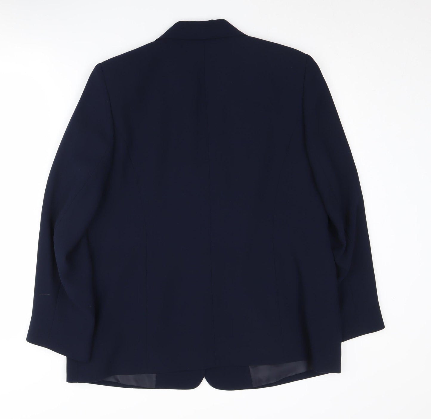 Eastex Women's Blue Suit Jacket Size 14 Classic Workwear