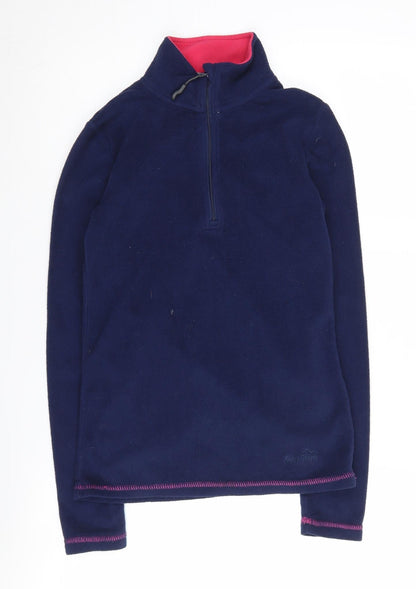 Peter Storm Women's Blue Pullover Fleece Size 8