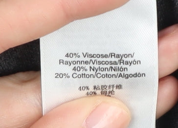 DKNY Men's Grey XL Pullover V-Neck Jumper