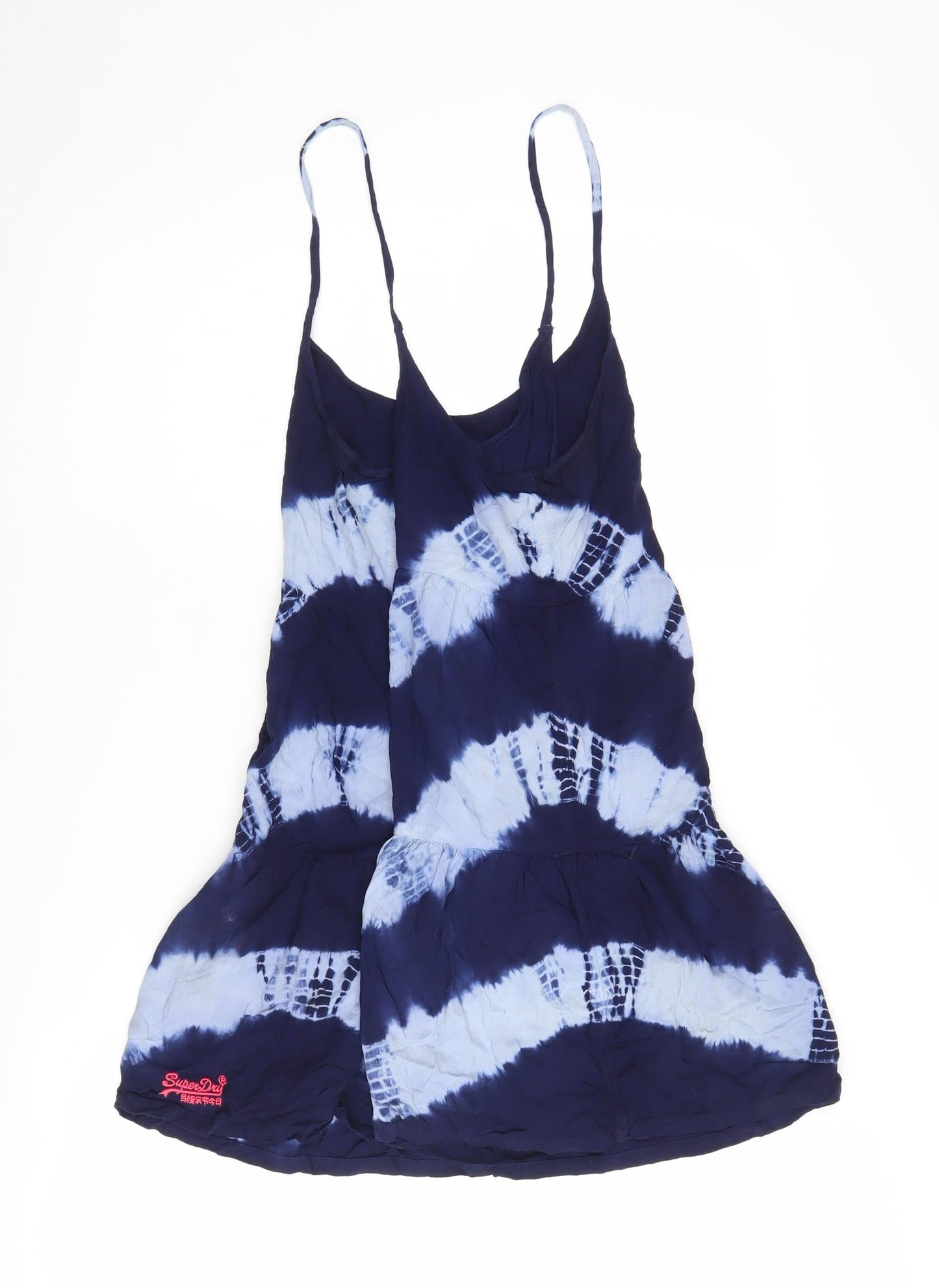 Womens UK Size L Superdry Blue Camisole Tank