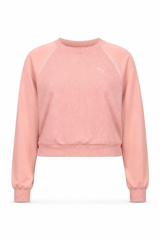 Womens UK Size XS PUMA Pink Pullover Sweatshirt