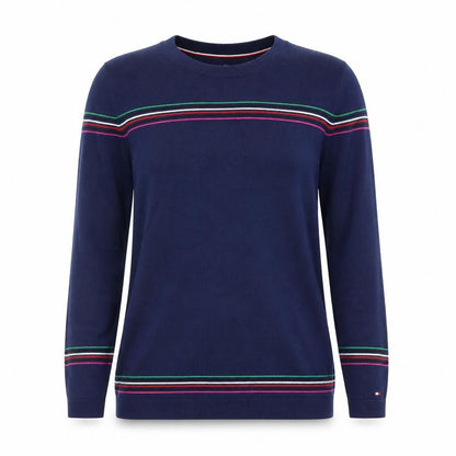 Womens UK Size XS Tommy Hilfiger Blue Pullover Jumper
