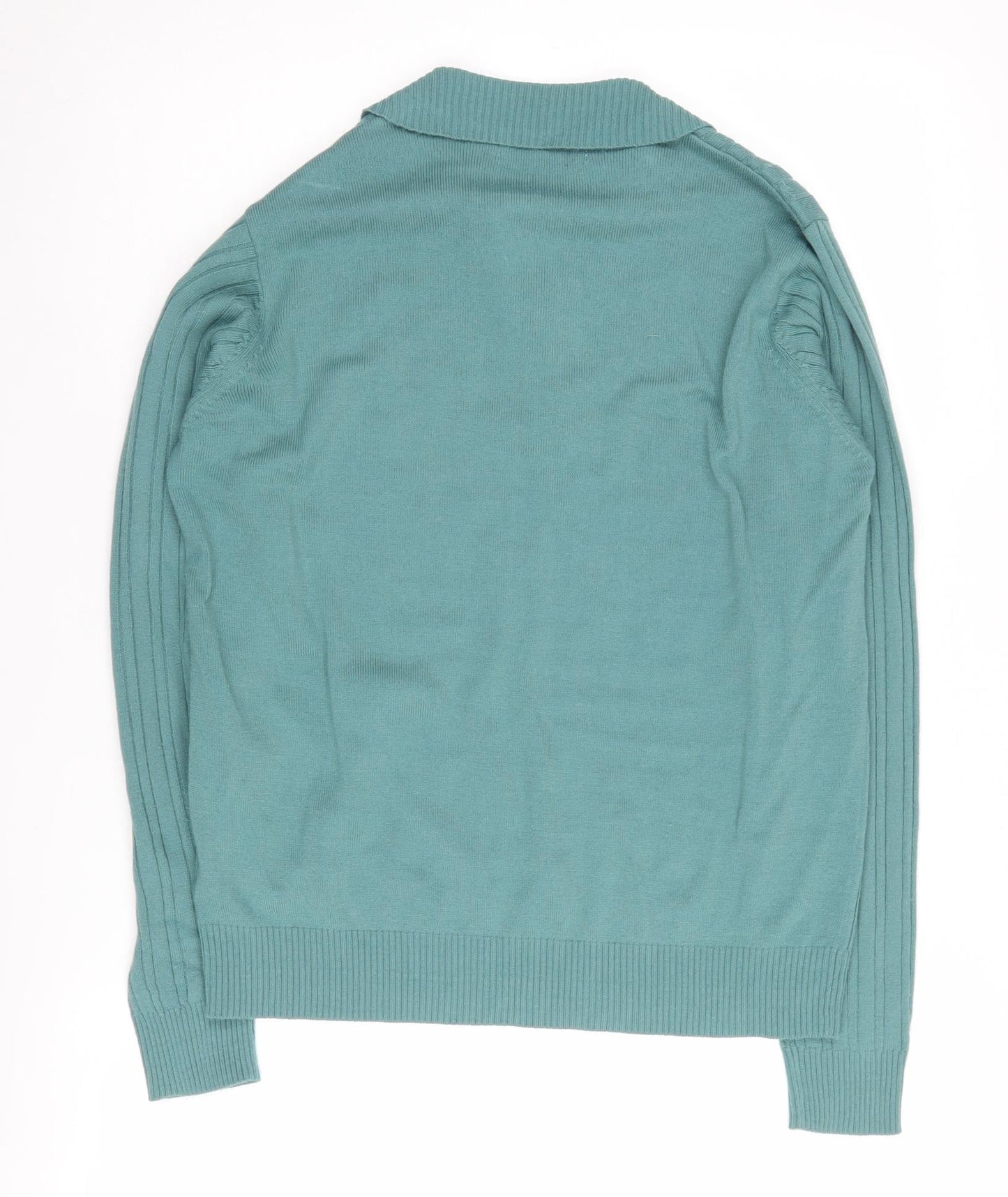 Honor Millburn Women's Green Henley Jumper M