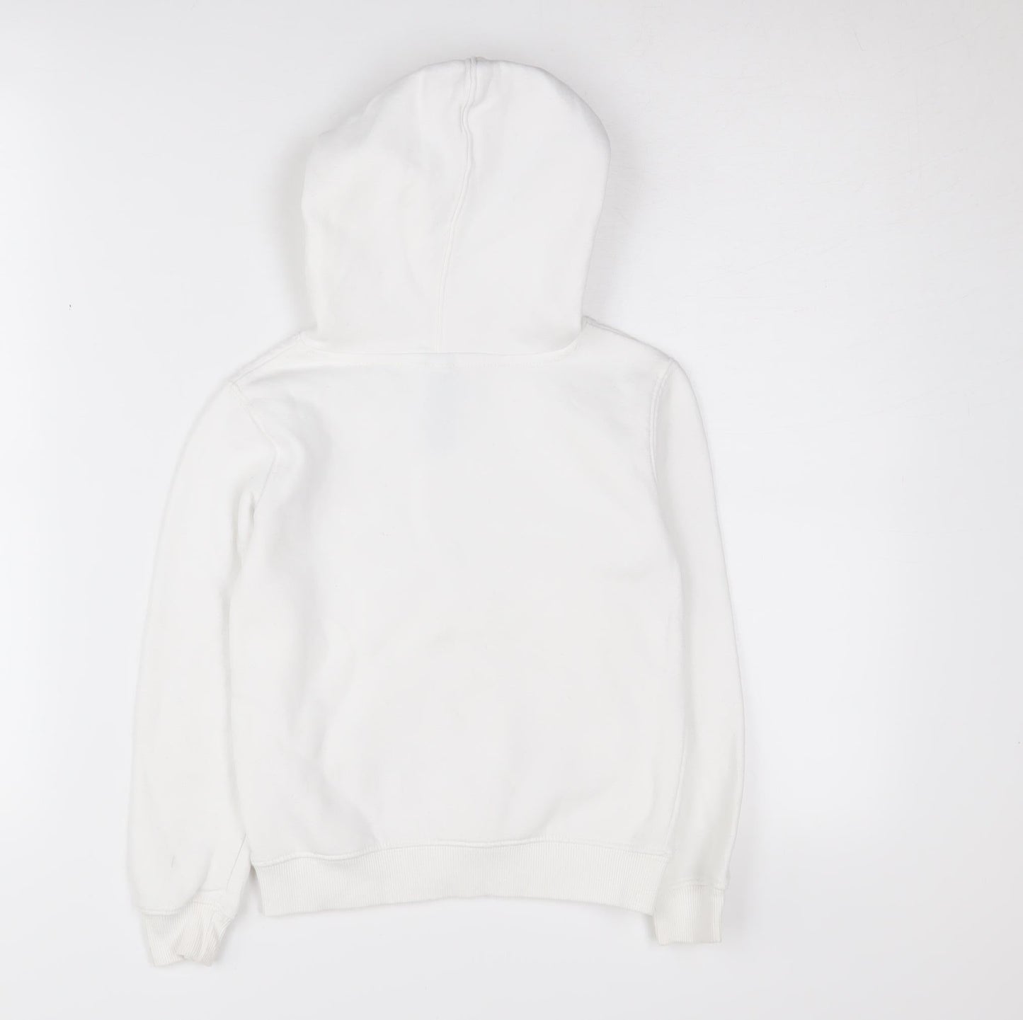 New Balance Girls White Hoodie Size 5-6 Years Pullover