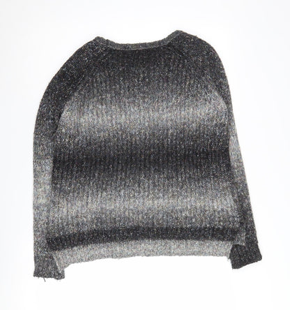 Aura Ashley Women's Grey Pullover Jumper Size 14