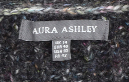 Aura Ashley Women's Grey Pullover Jumper Size 14