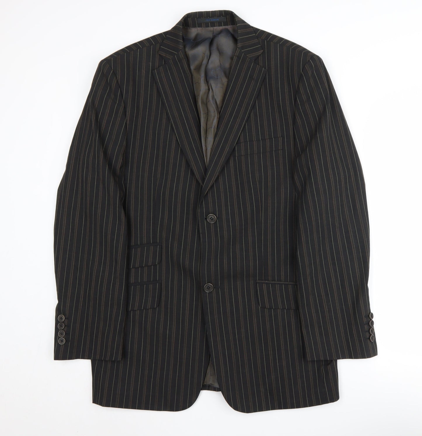 Mens UK Size 40 Ted Baker Regular Black Suit Jacket