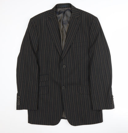 Mens UK Size 40 Ted Baker Regular Black Suit Jacket
