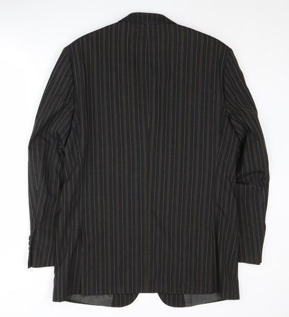 Mens UK Size 40 Ted Baker Regular Black Suit Jacket