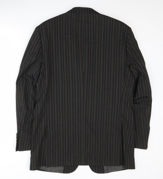 Mens UK Size 40 Ted Baker Regular Black Suit Jacket
