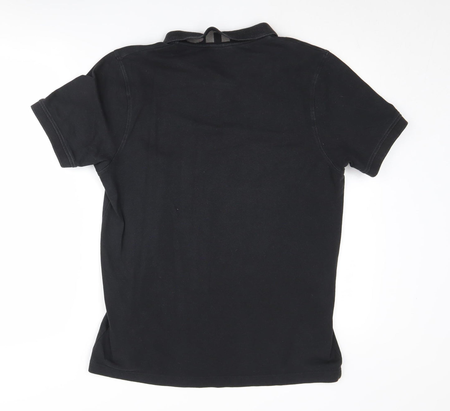 Bench Black polo Shirt Size L