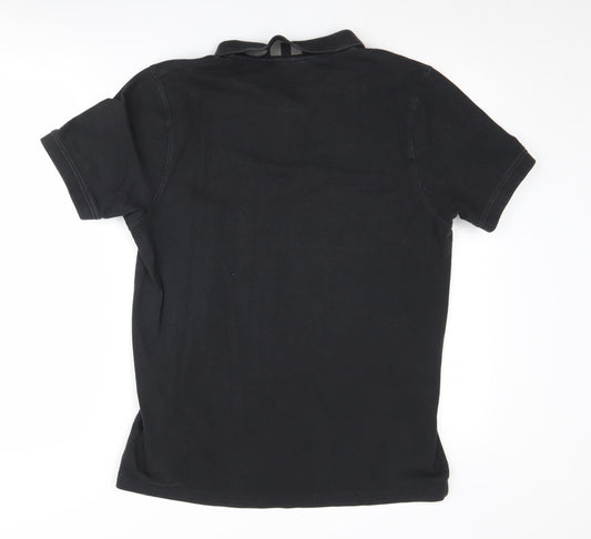 Bench Black polo Shirt Size L