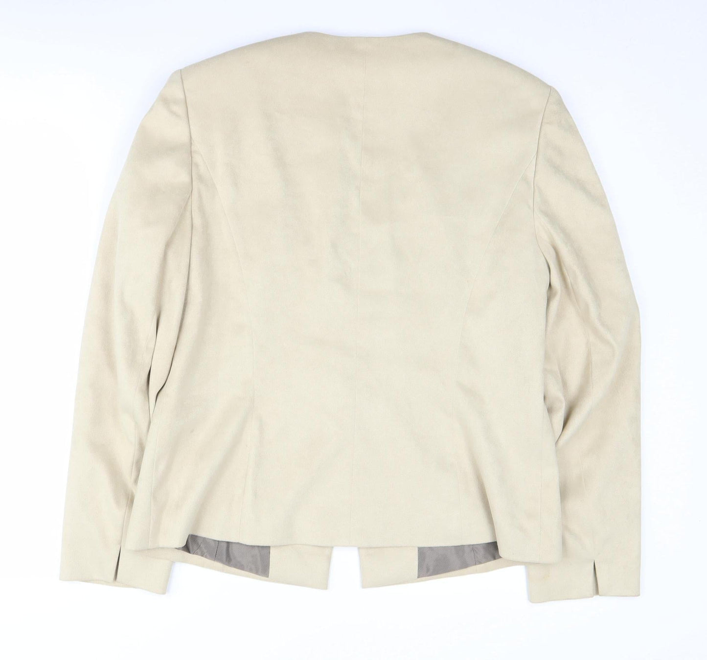 Jacques Vert Beige Women's Blazer Size 12