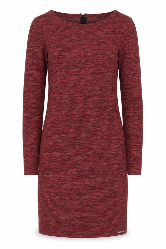 Superdry Women's Red Sheath Dress XS Long Sleeve