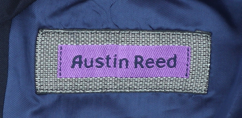 Austin Reed Men's Blue Regular Jacket 40R Wool