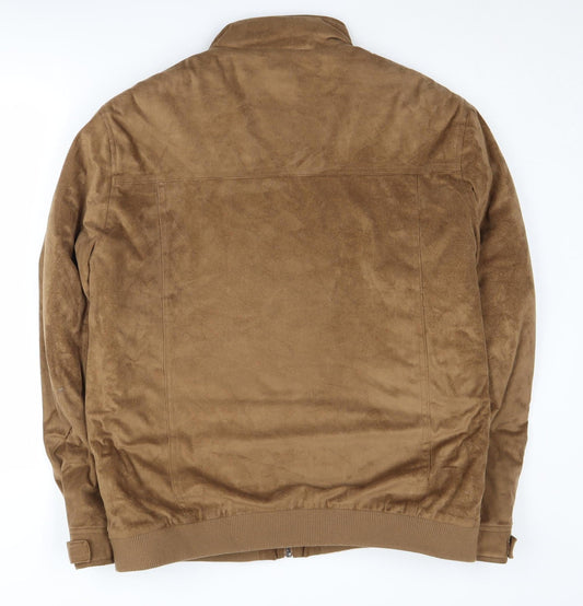 Atlas for Men Brown Mid-Length Jacket - M