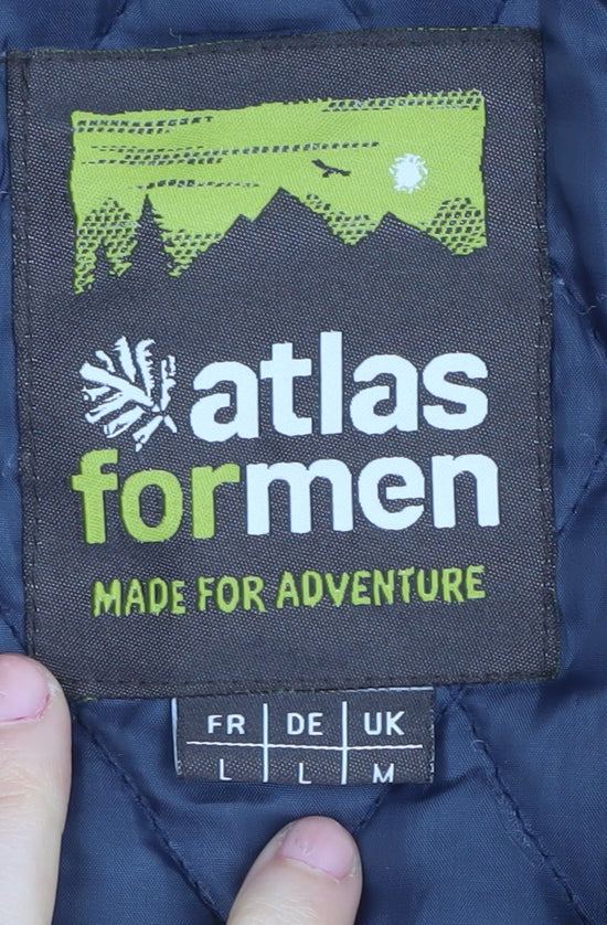 Atlas for Men Brown Mid-Length Jacket - M