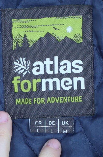 Atlas for Men Brown Mid-Length Jacket - M