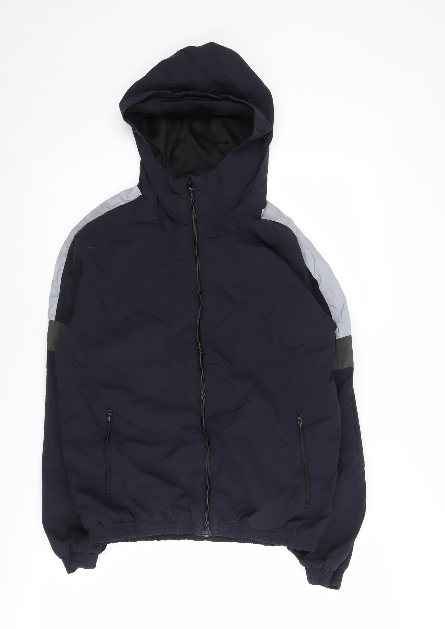 Next Boys Black Hooded Puffer Jacket 14 Years