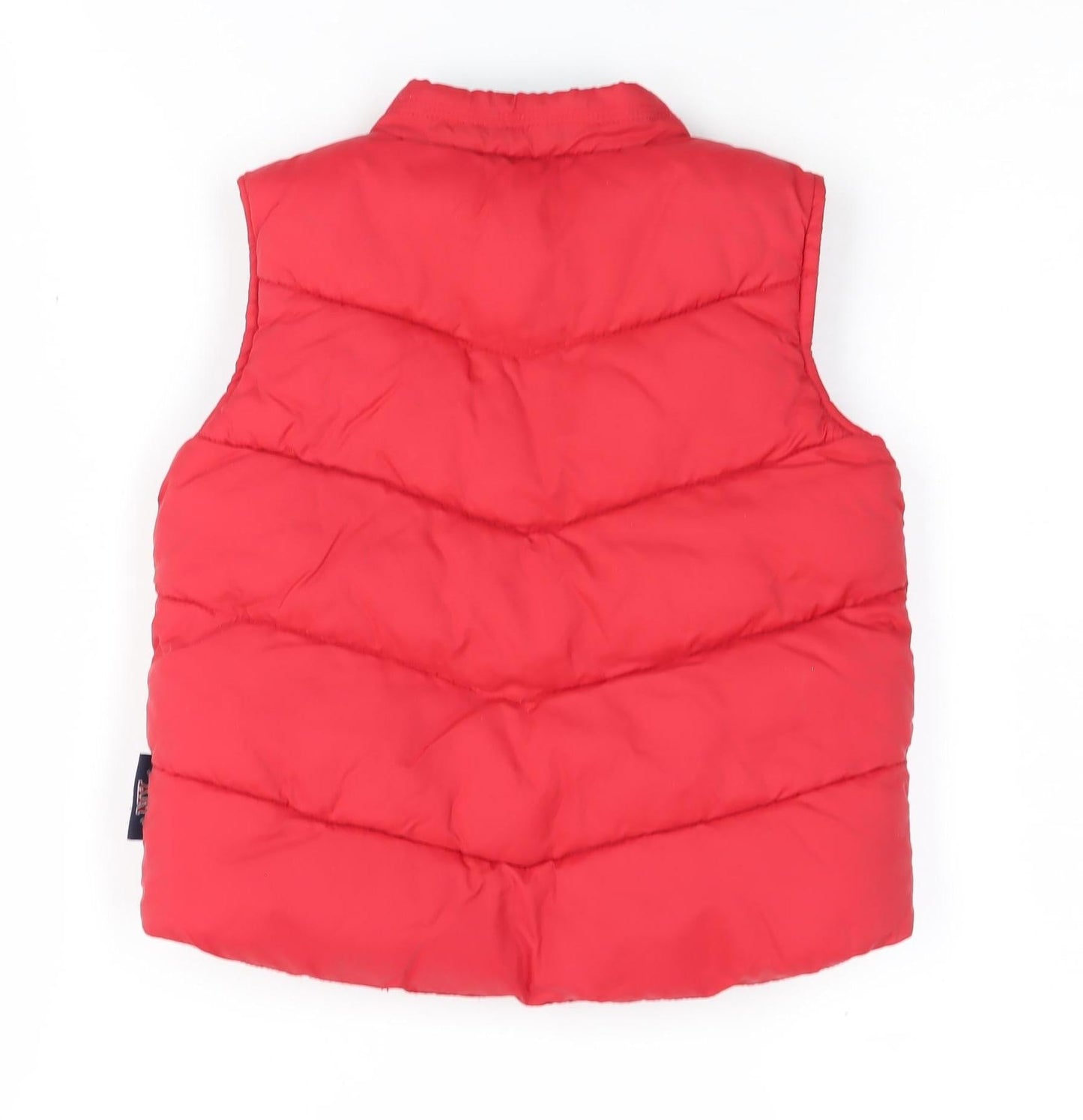 Next Red Unisex Baby Puffer Jacket 12-18 Months