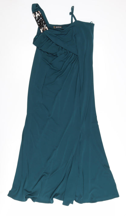 Kaleidoscope Women's Blue Maxi Dress Size 12