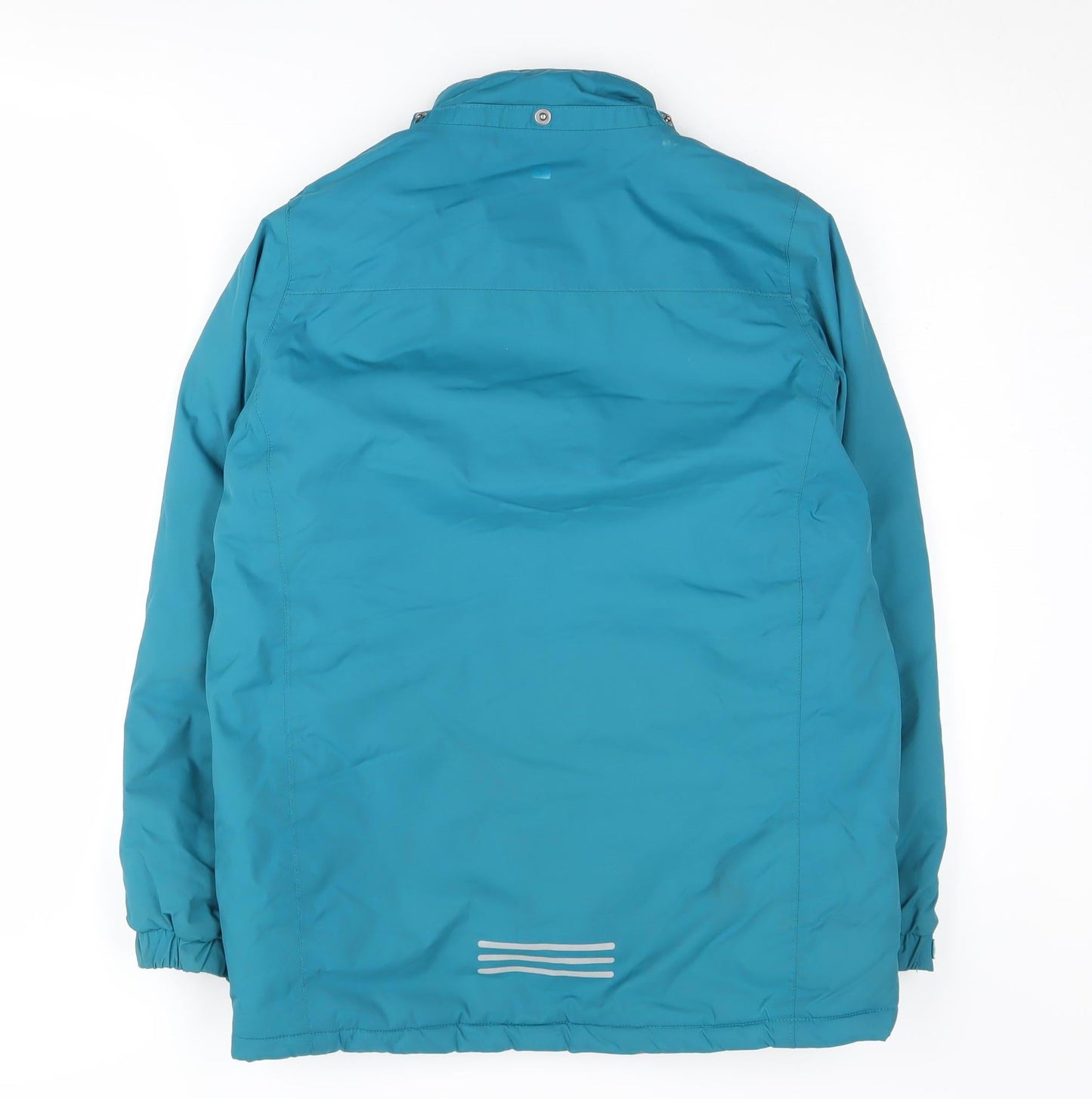 Mountain Warehouse Girls Blue Waterproof Puffer Jacket 13 Years