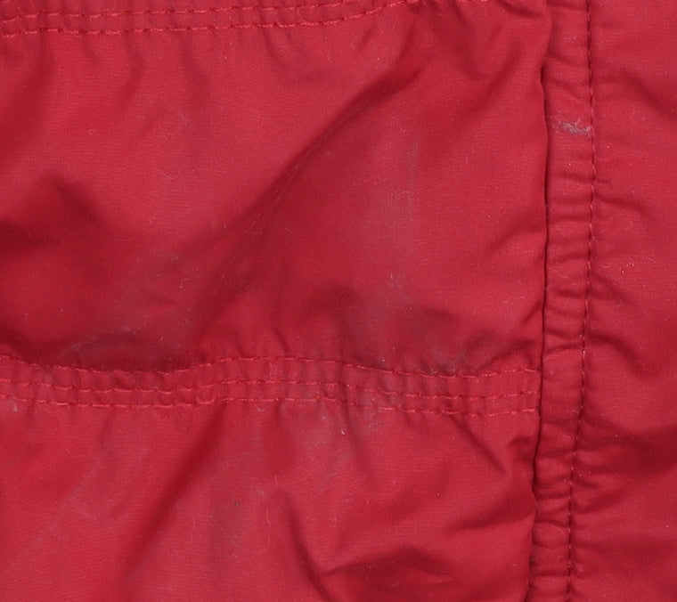 Mountain Warehouse Women's Red Hooded Waistcoat Size 12