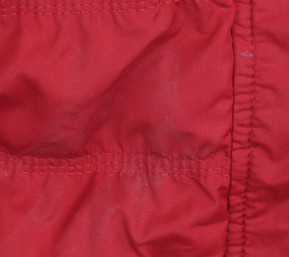 Mountain Warehouse Women's Red Hooded Waistcoat Size 12