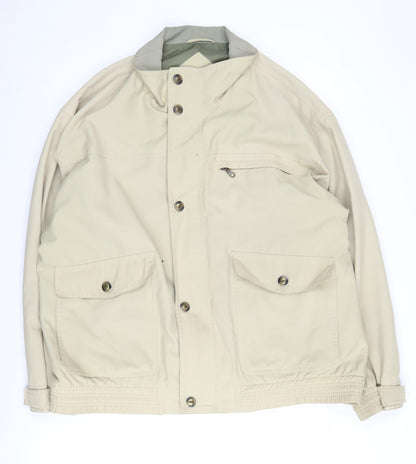 Mens UK Size 44 in Avanti Beige Basic Jacket